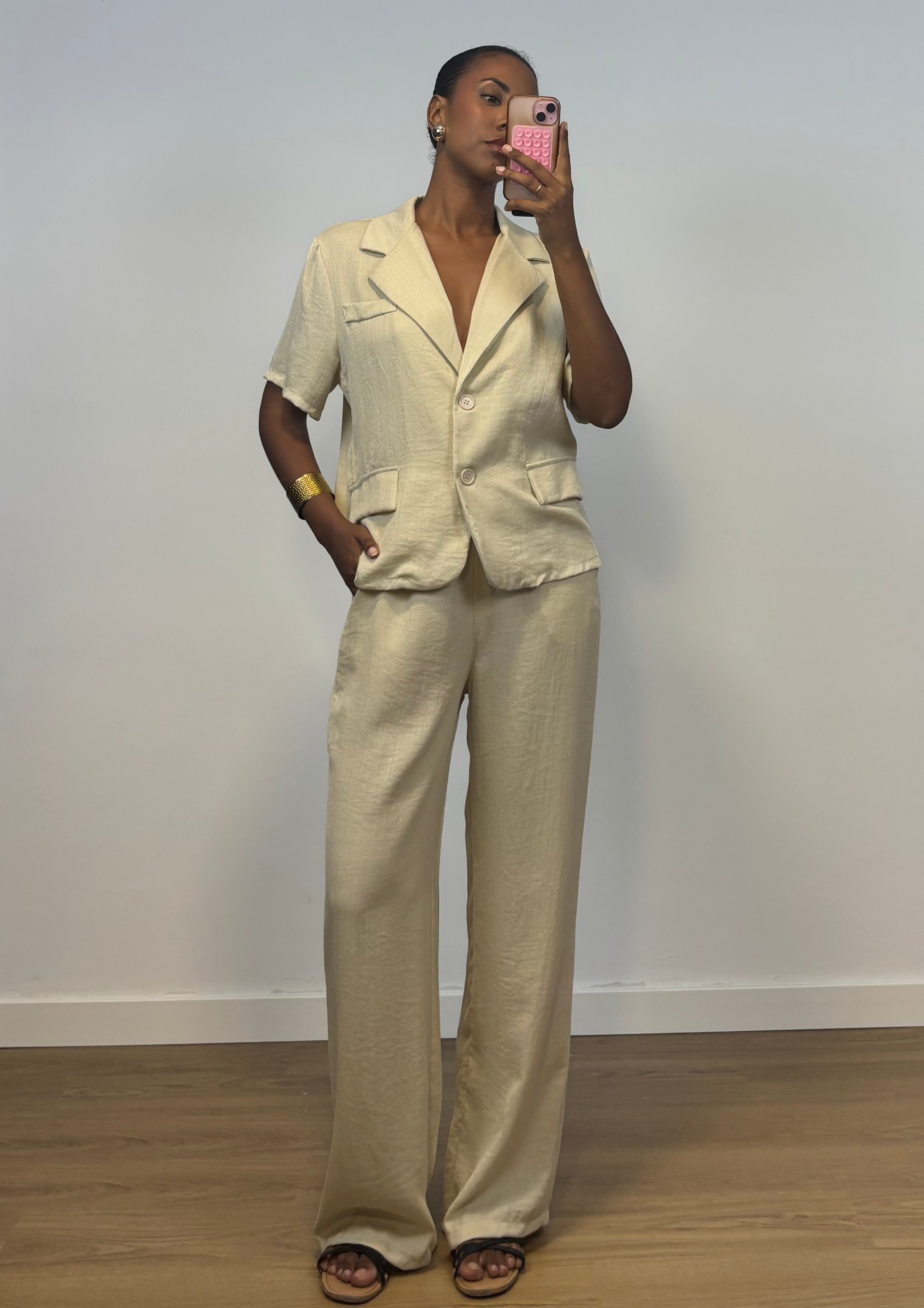 Traje tipo lino