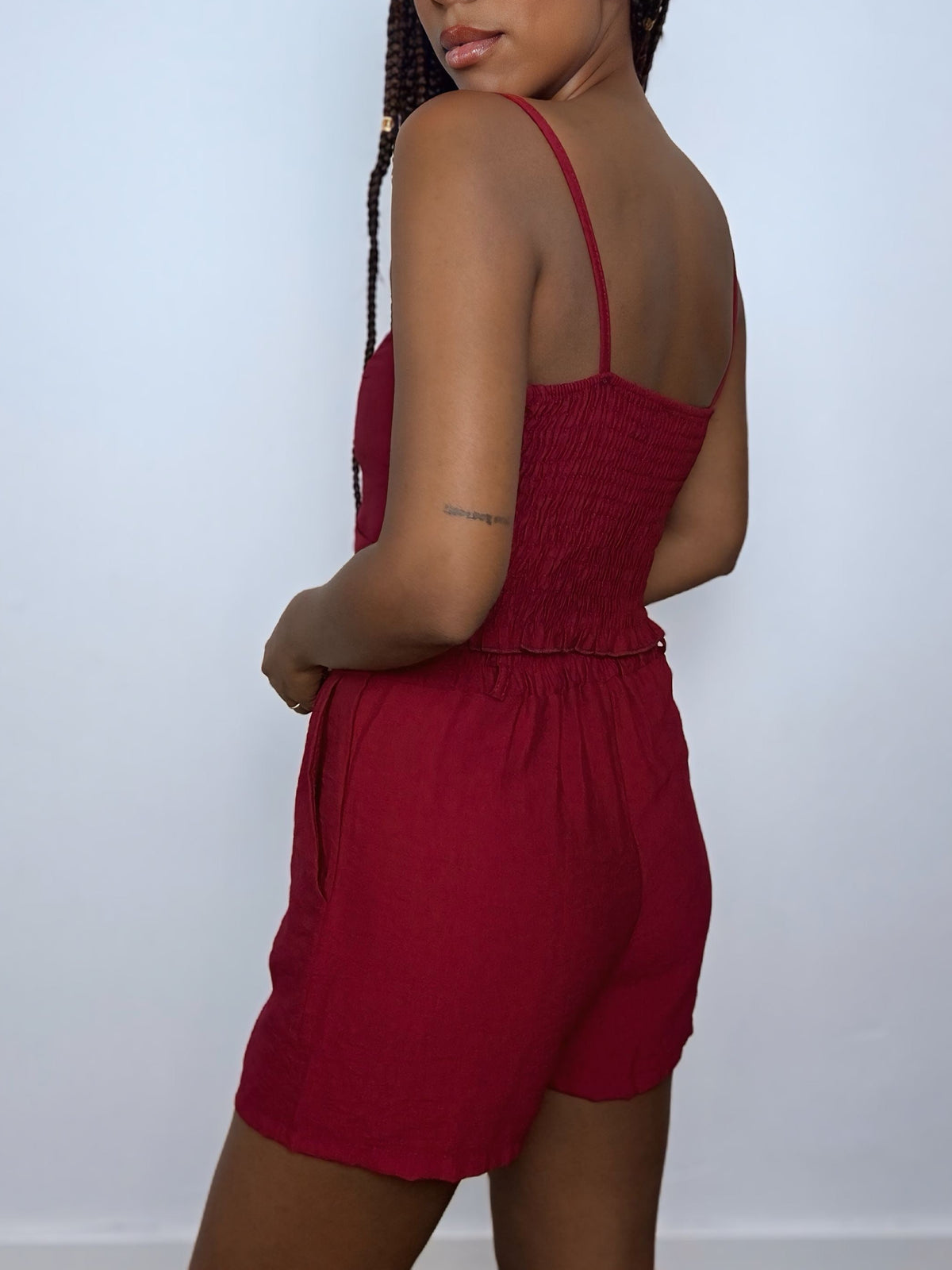 CONJUNTO CHALECO ROJO