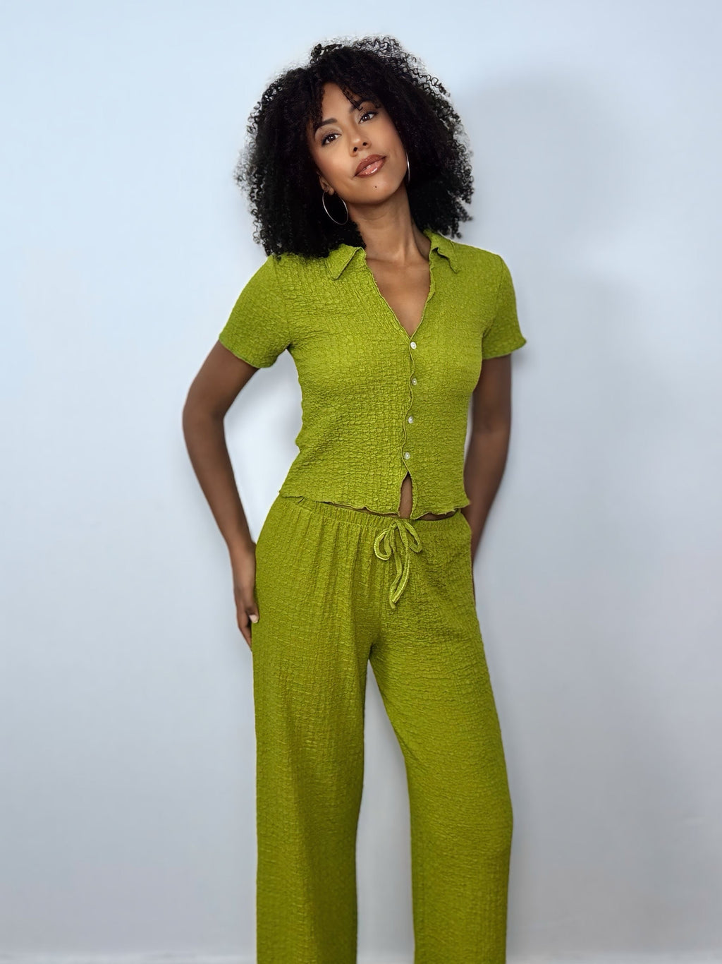 PANTALÓN PISTACHO