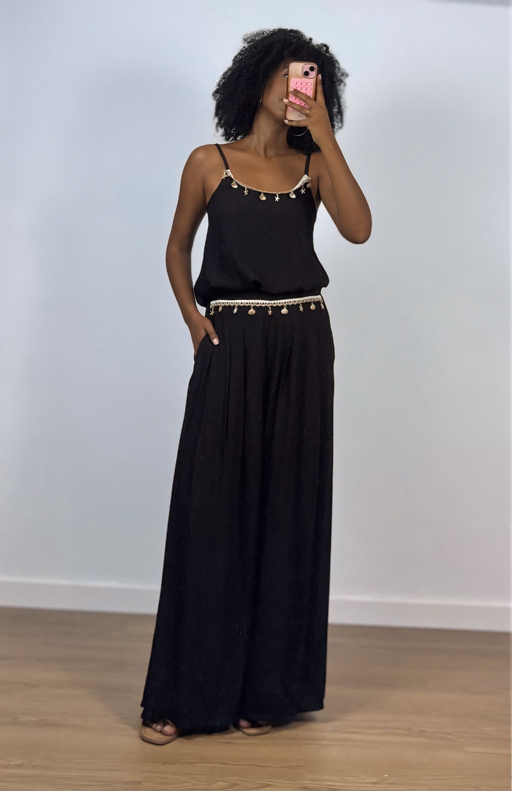 CONJUNTO CONCHAS NEGRO
