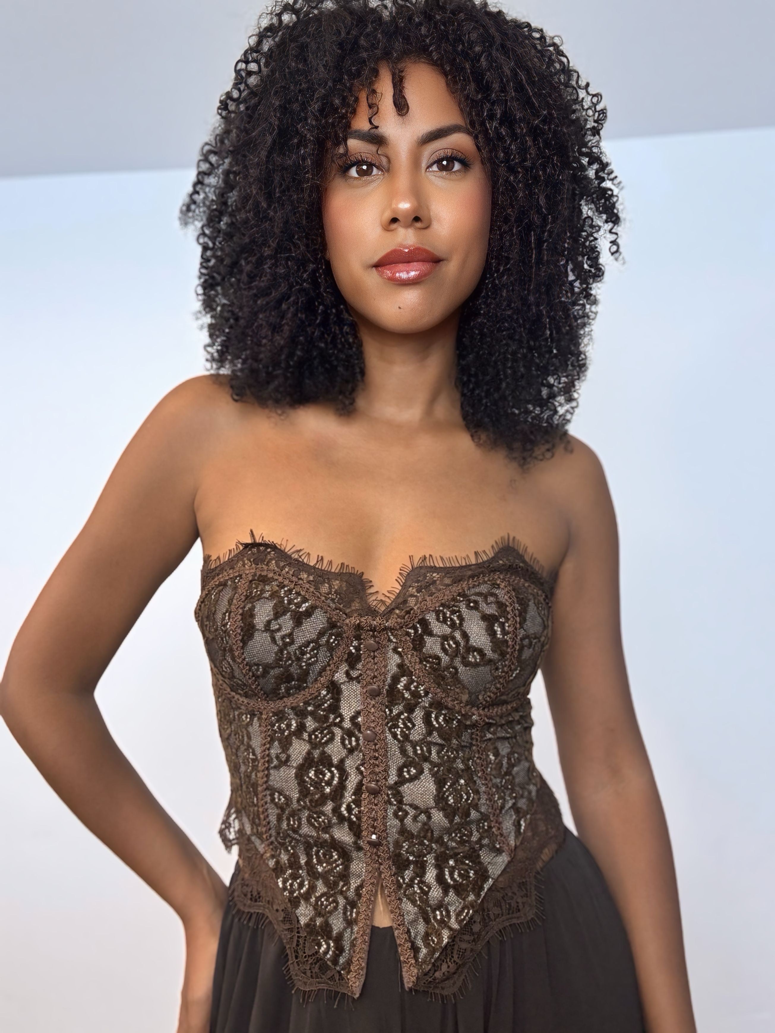 CORSET MARRÓN