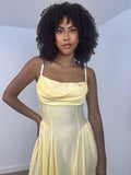 VESTIDO AMARILLO MANTEQUILLA