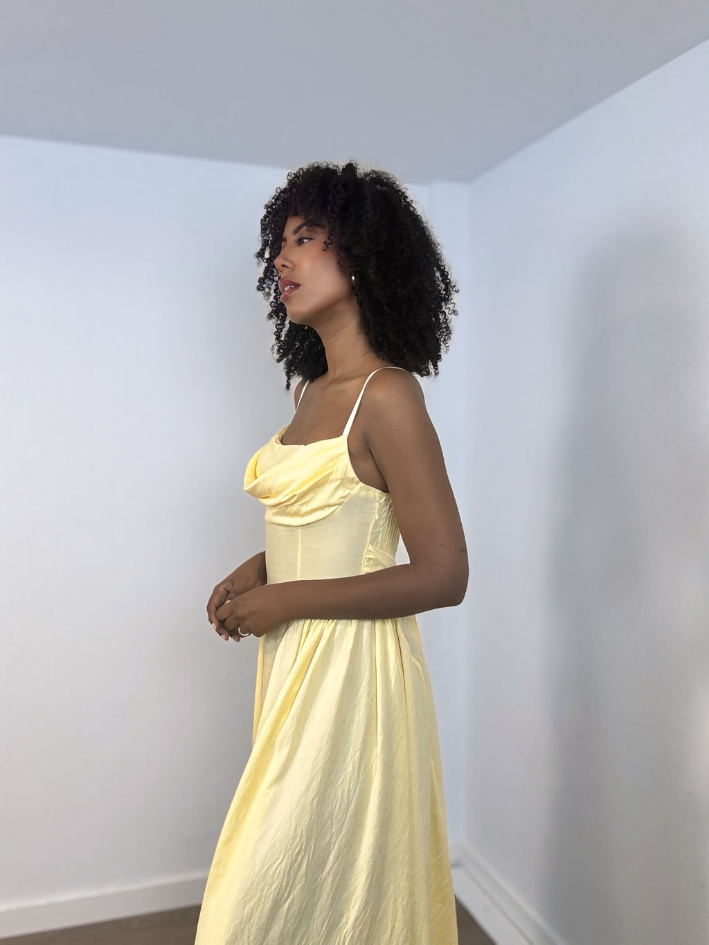 VESTIDO AMARILLO MANTEQUILLA