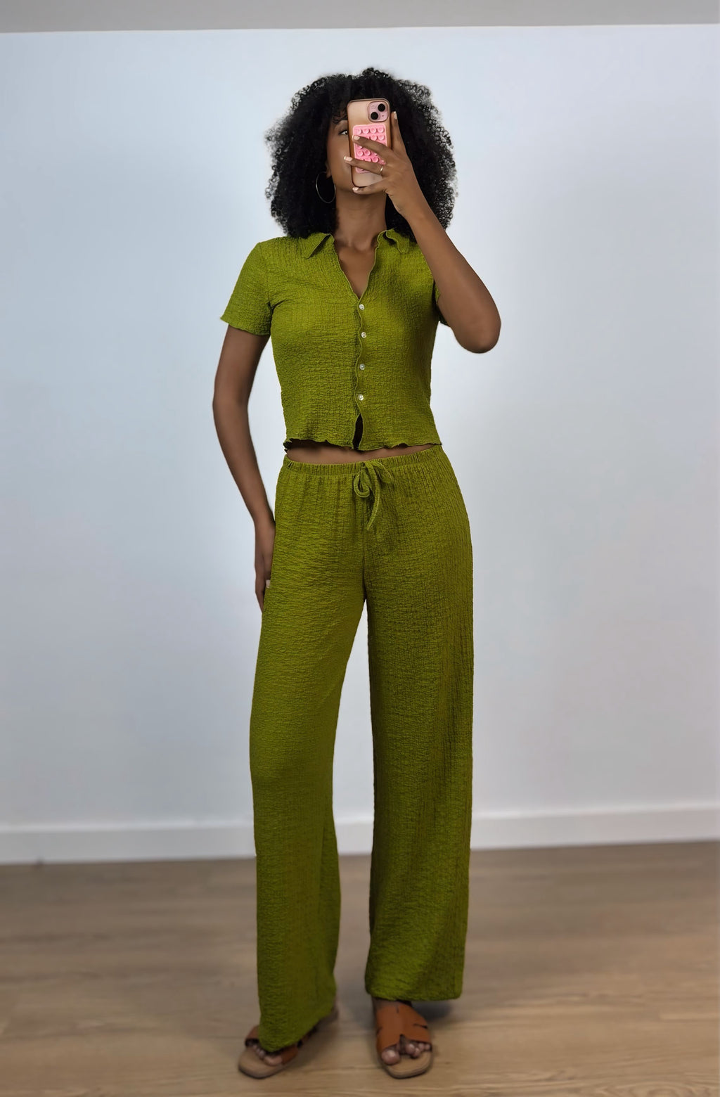 PANTALÓN PISTACHO