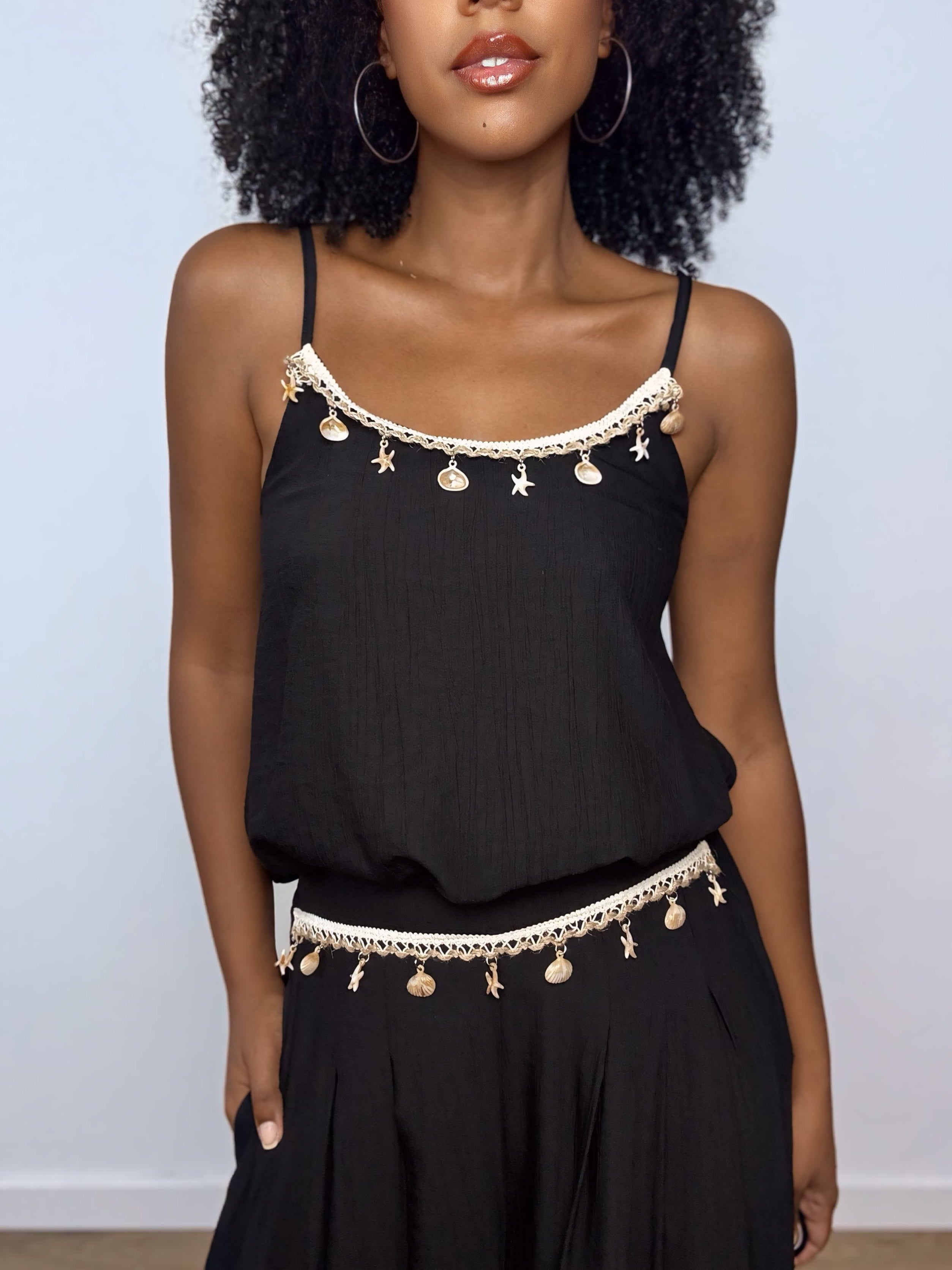 CONJUNTO CONCHAS NEGRO