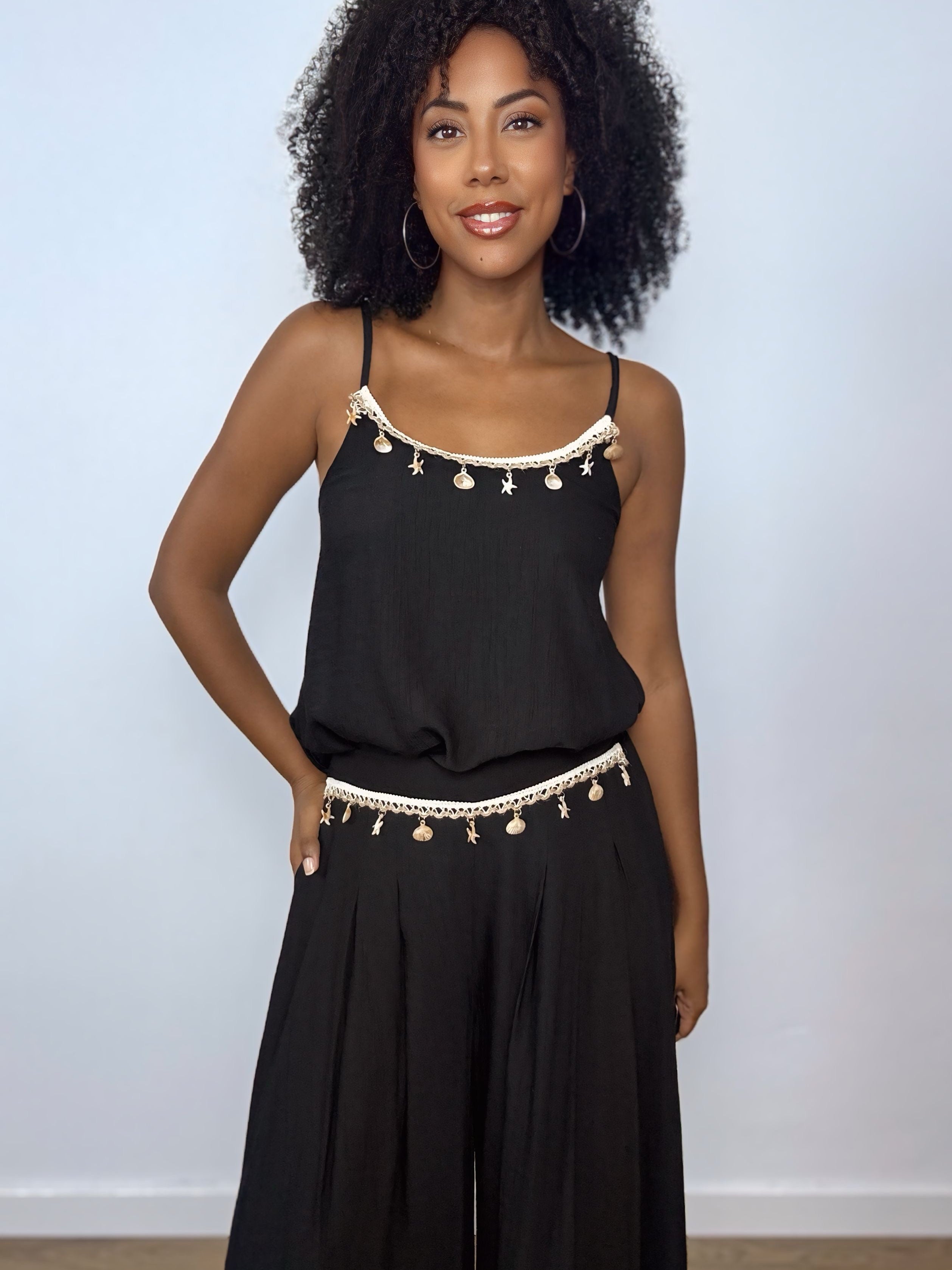 CONJUNTO CONCHAS NEGRO