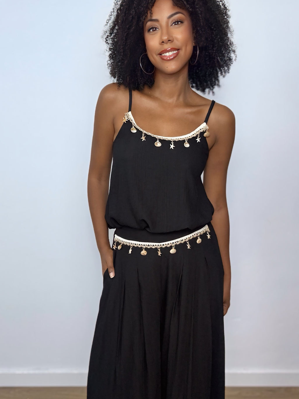 CONJUNTO CONCHAS NEGRO
