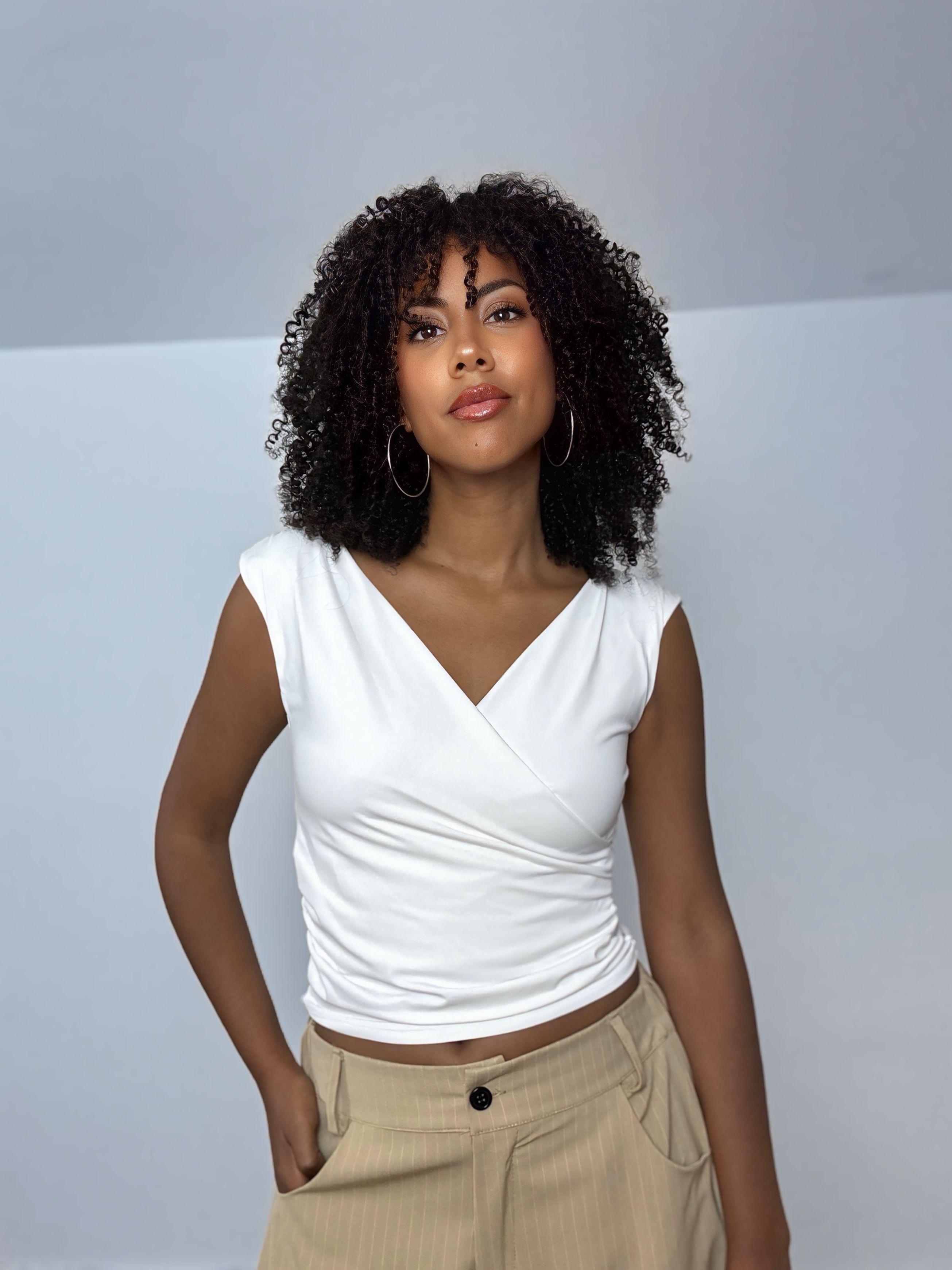 CAMISETA LICRA BLANCA