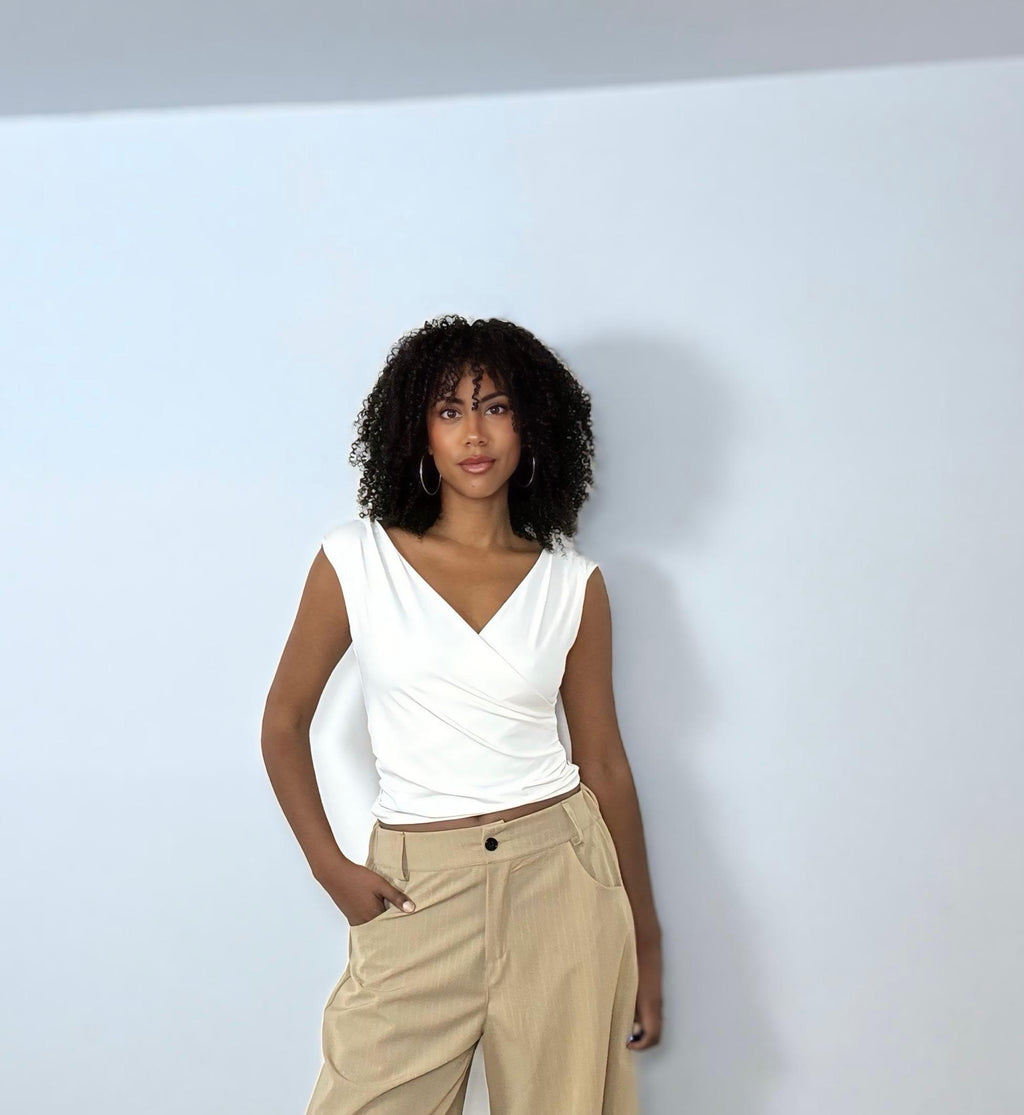 CAMISETA LICRA BLANCA