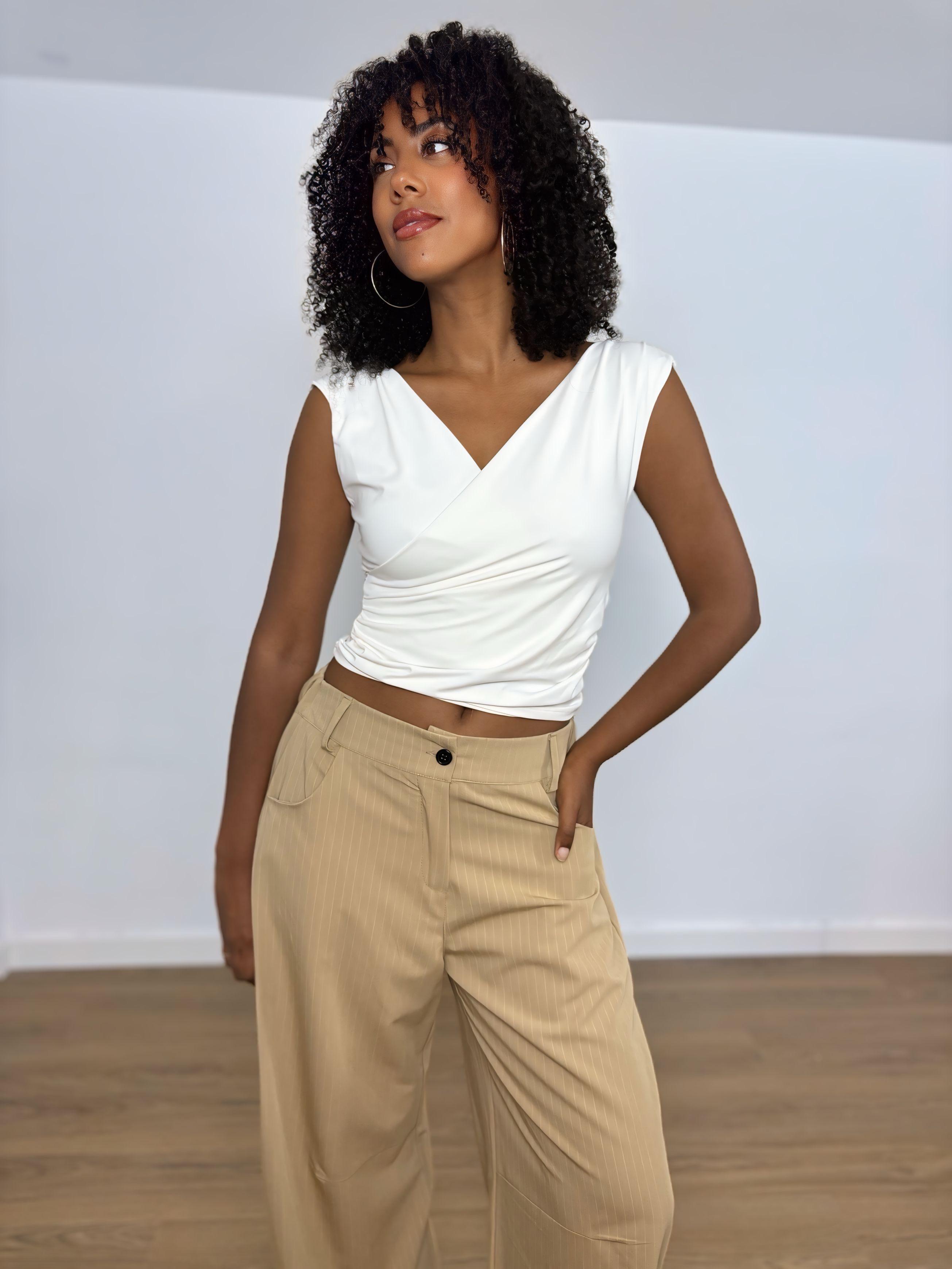 CAMISETA LICRA BLANCA