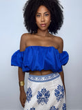 TOP GLOBO AZUL