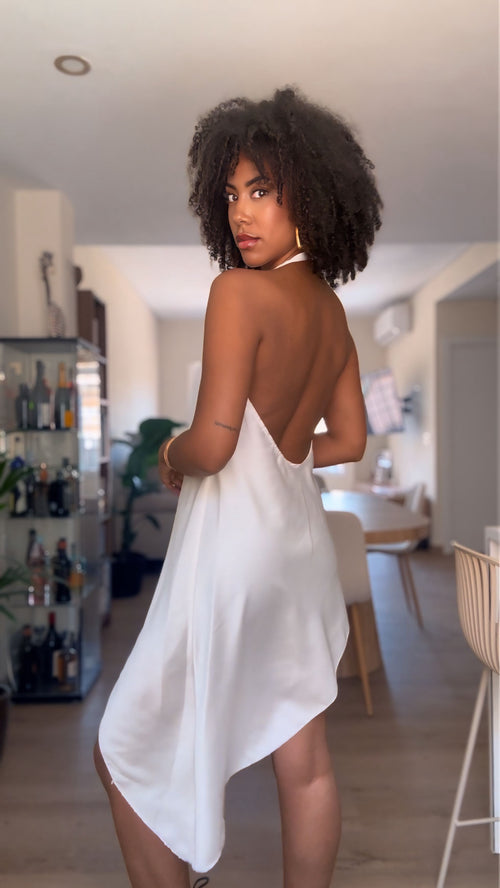 BLUSA ASIMÉTRICA BLANCA
