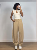 PANTALÓN GLOBO RAYA DIPLOMÁTICA