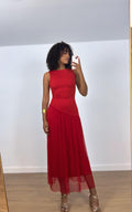 VESTIDO ROJO TUL